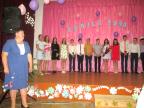 Поздравление выпускников 9 класса директором школы Галиной Петровной Дмитрук 